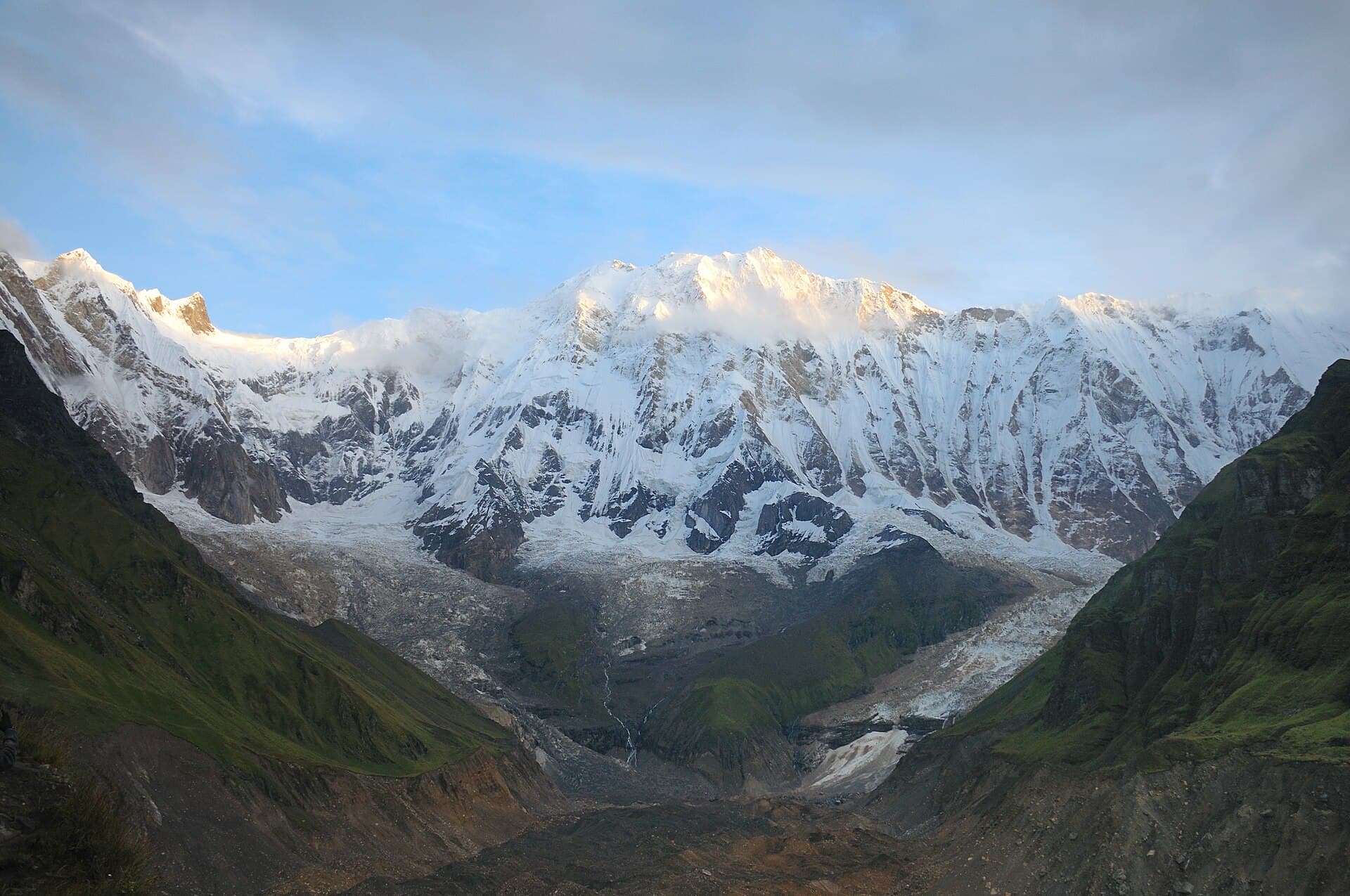 The south face of Annapurna I seen from Annapurna Base Camp, Nepal