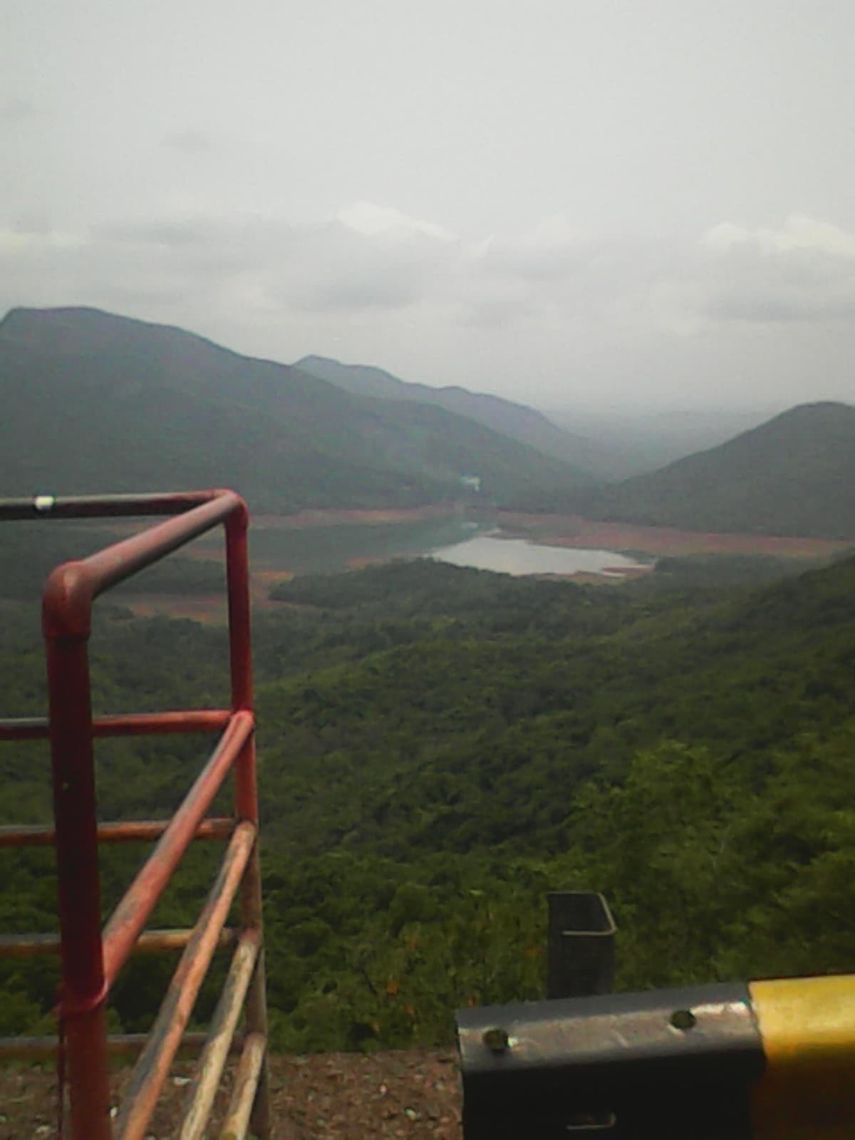 Viewpoint over the Western Ghats at Chorla Ghat, near the Vazra Sakla trailhead
