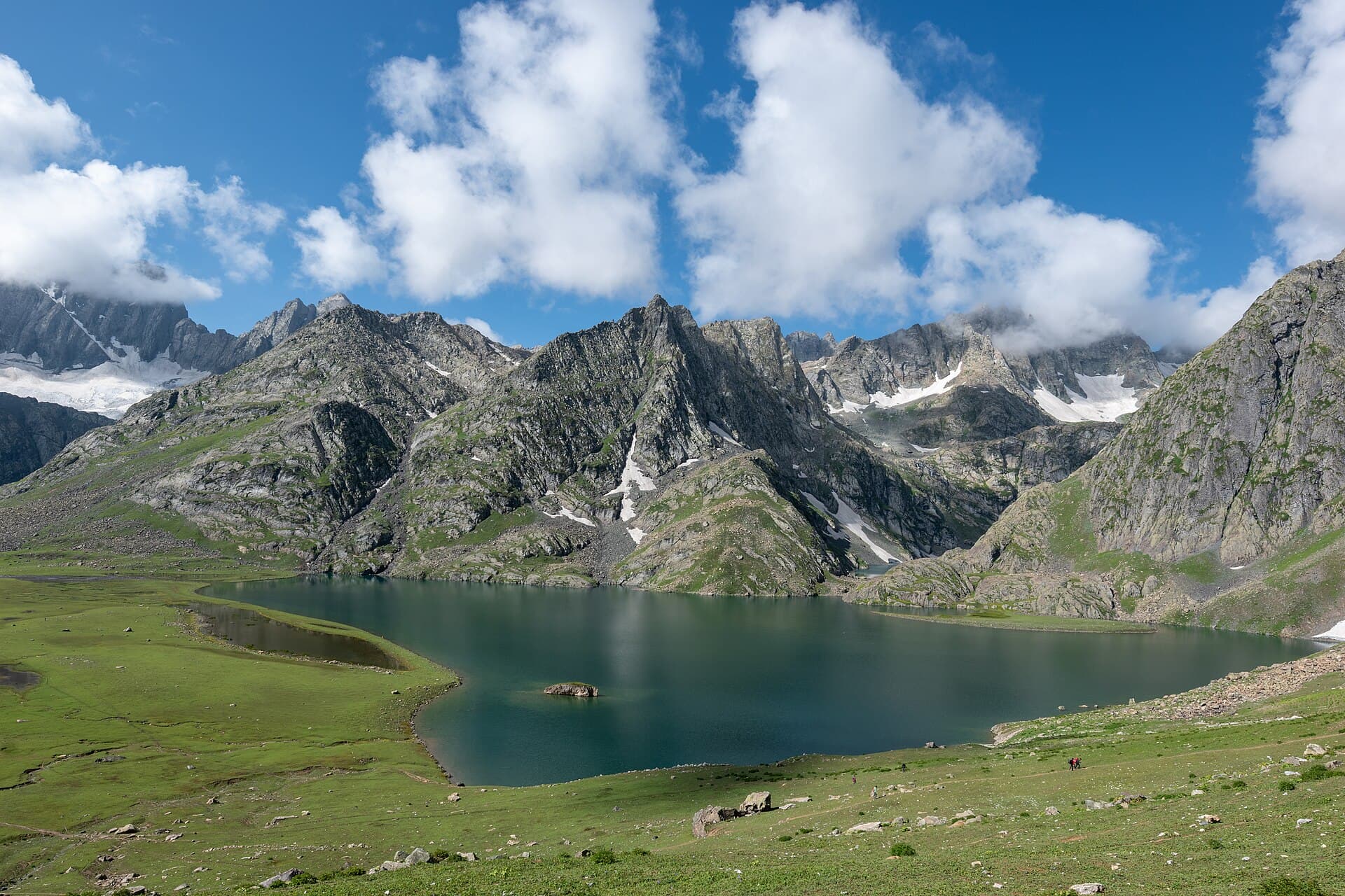 Krishansar Lake near Sonamarg, the twin lake to Vishansar on the route