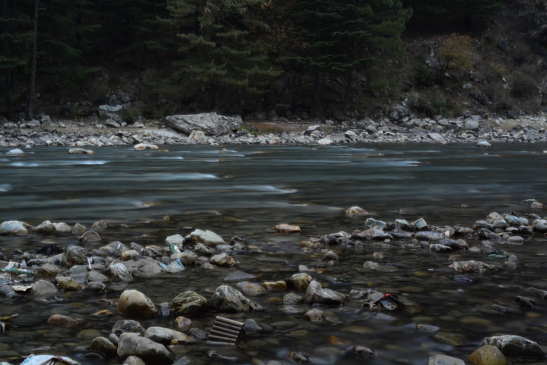 The Parvati River running through Khirganga National Park