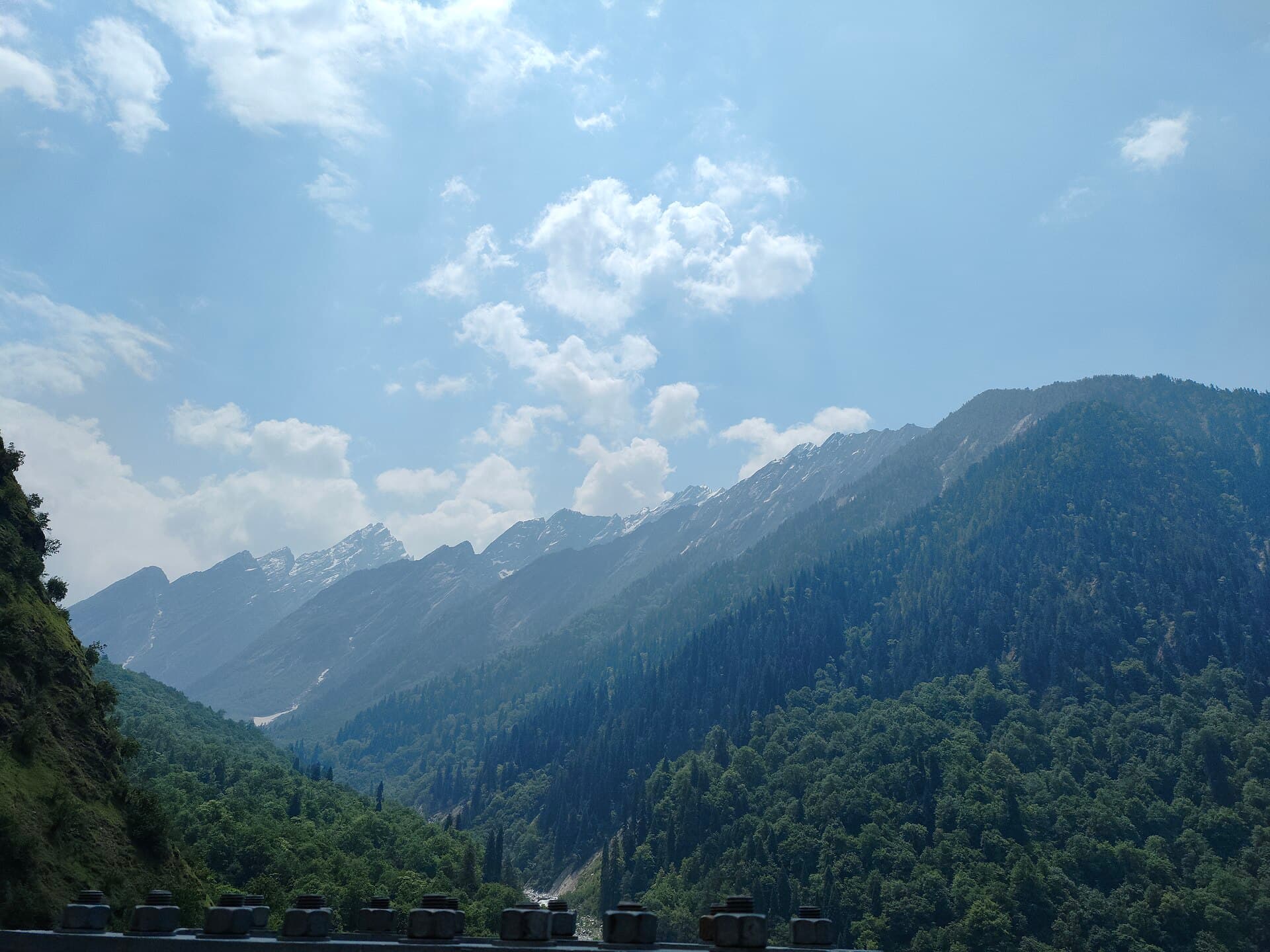 Byundar valley near the Valley of Flowers, seen from the trail